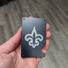 New Orleans Saints Engraved Slim Wallet