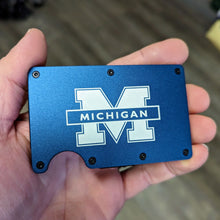 Michigan Wolverines Engraved Slim Wallet