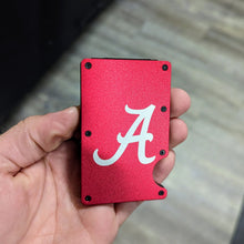 Alabama Crimson Tide Engraved Slim Wallet